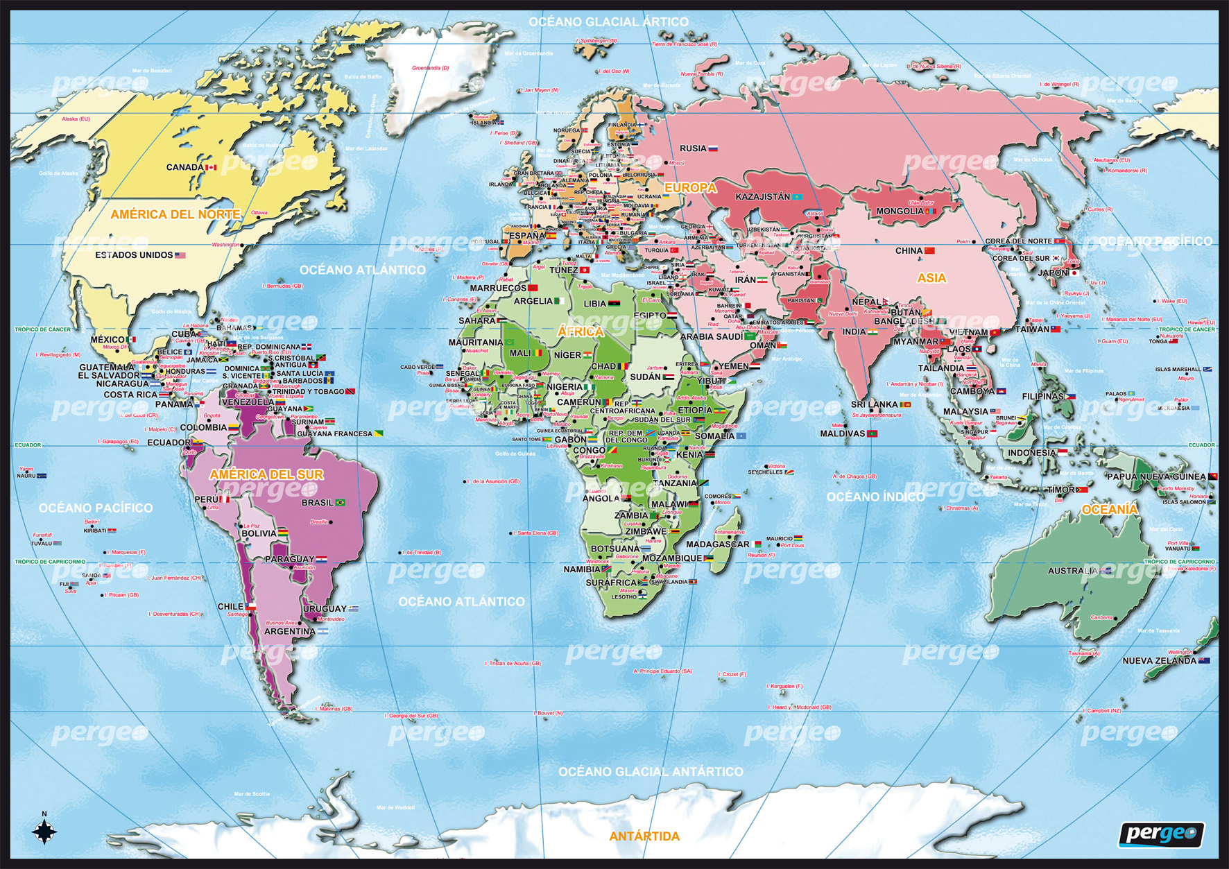 Mapa Mundi. . mapas y planos